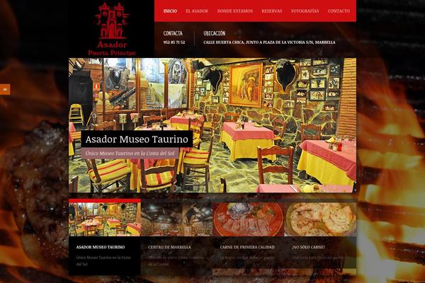 asadormarbella.com site used Coffee Shop