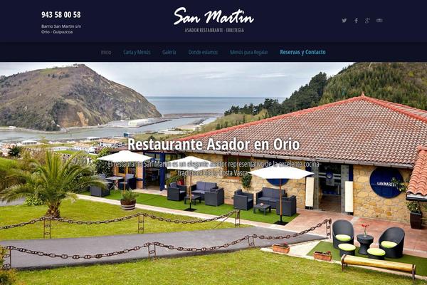 Linguini theme site design template sample