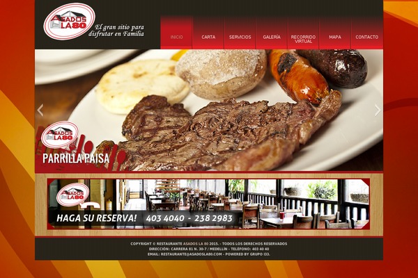 Zenith theme site design template sample