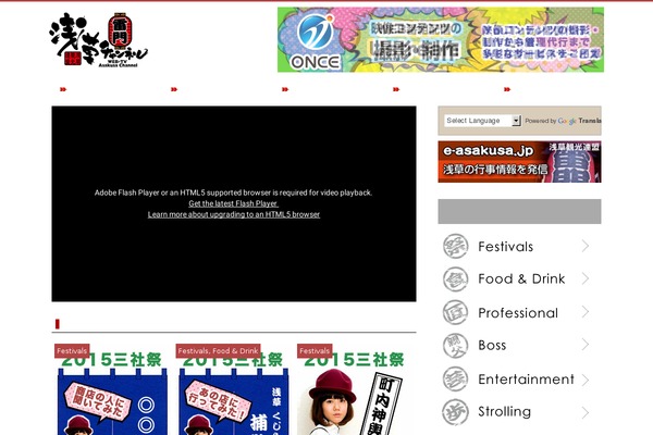 The-thor theme site design template sample