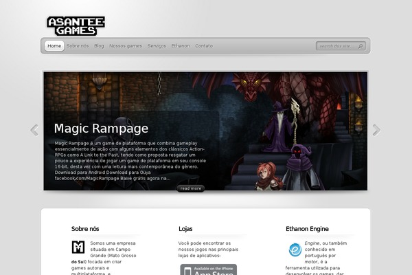 TheProfessional theme site design template sample