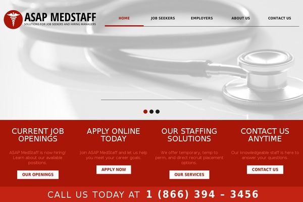 asapmedstaff.com site used Theme47929