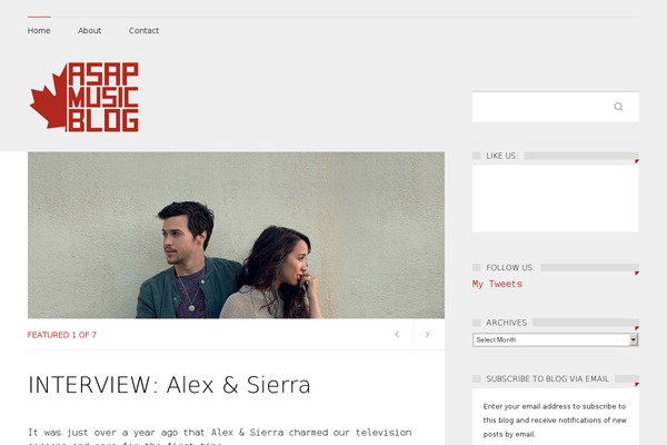 asapmusicblog.ca site used Popster