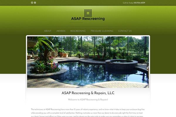 Arcadia theme site design template sample