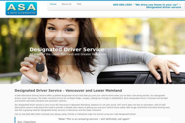 Customizr theme site design template sample