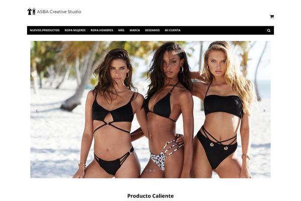Barcelona theme site design template sample