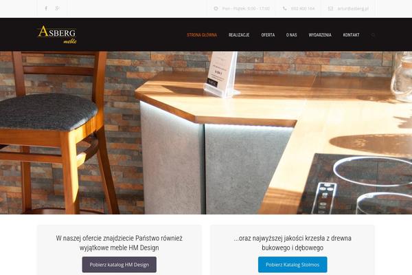 Constructo theme site design template sample