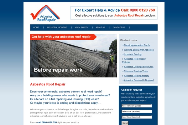Azul theme site design template sample