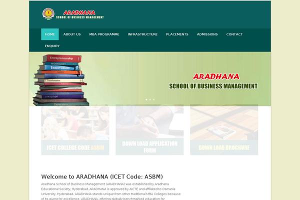 asbm.in site used Divi-space-child