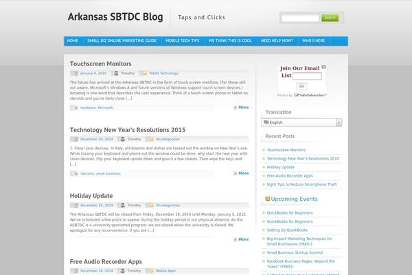 Blue and Grey theme site design template sample