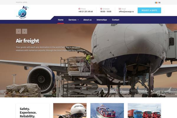 Cargopress-pt theme site design template sample