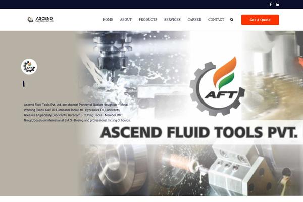 Industro theme site design template sample