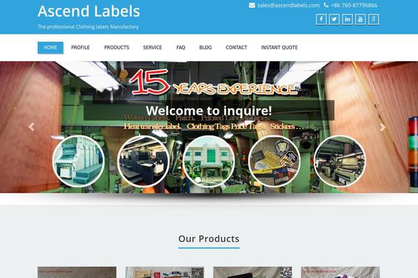 Enigma Premium theme site design template sample