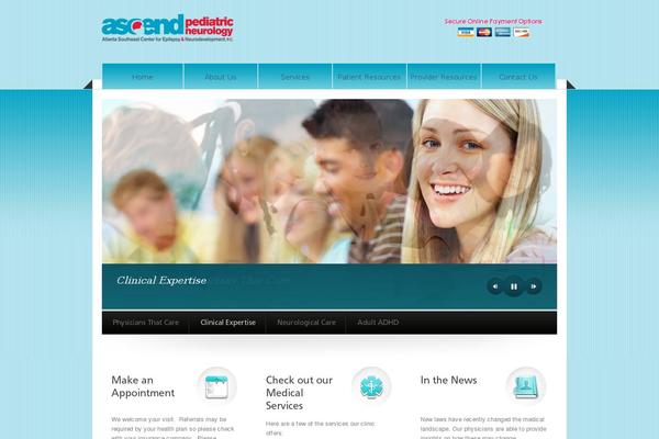 Medica Parent theme site design template sample