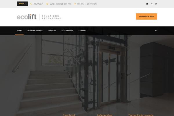 Realfactory-child theme site design template sample