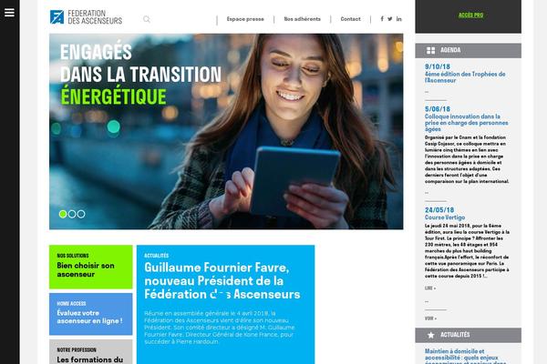 ascenseurs.fr site used Fas