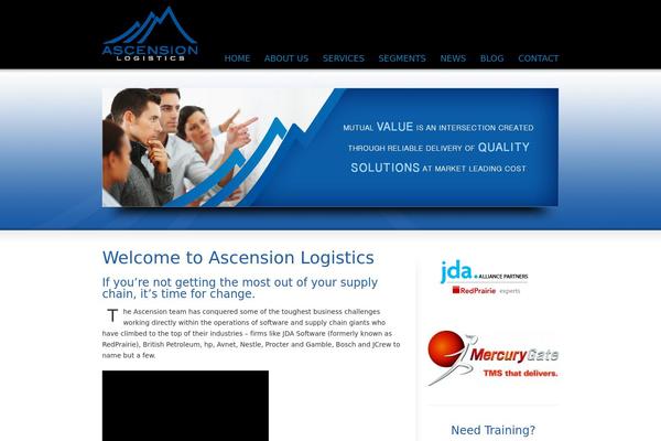 ascensionlogistics.com site used Striking