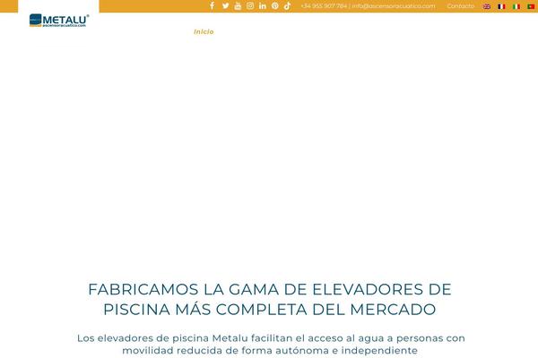 ascensoracuatico.com site used Ascensor-acuatico