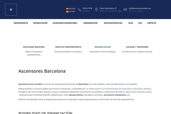Broker theme site design template sample