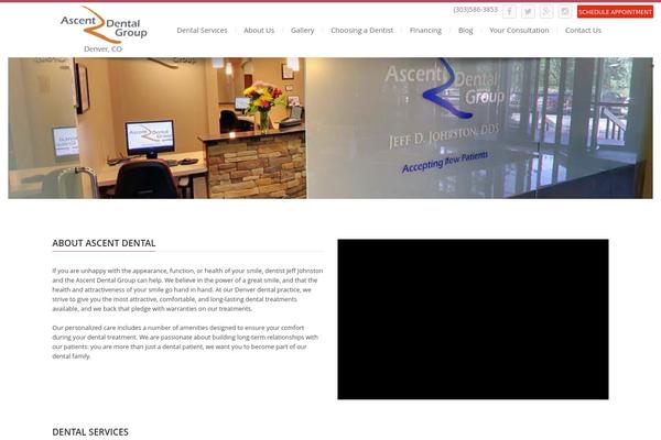 Dictate theme site design template sample