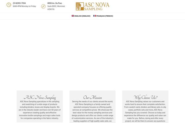 Basel theme site design template sample