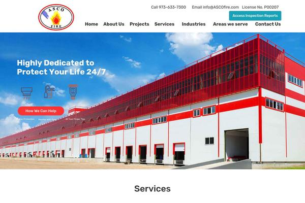 Safeguard theme site design template sample