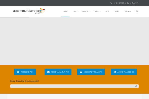 Circles theme site design template sample