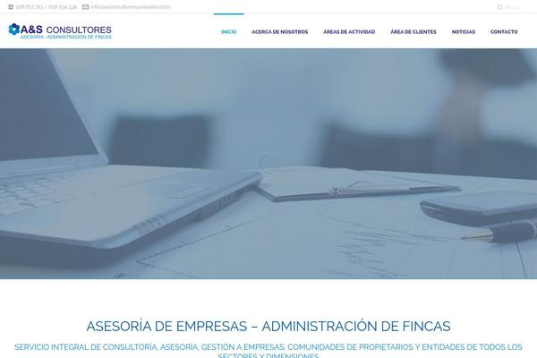 Impreza theme site design template sample