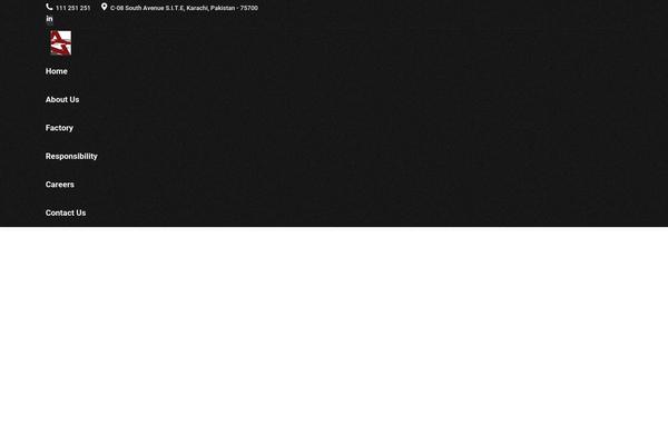 The7 theme site design template sample