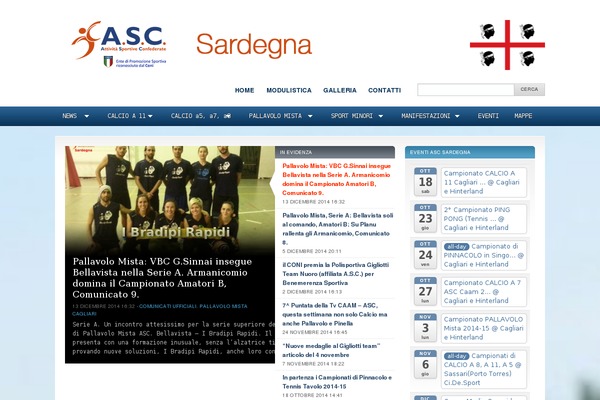 ascsardegna.it site used Sportpress