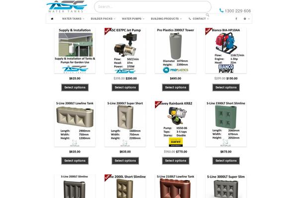 Astra Child theme site design template sample