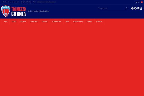 Goalklub-theme theme site design template sample