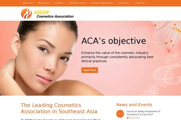 aseancosmetics.org site used Aseancosmetics