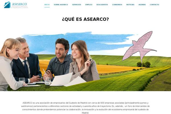 Oxygen theme site design template sample