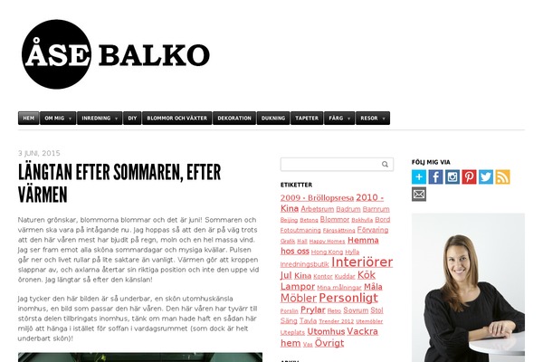 Blaskan theme site design template sample