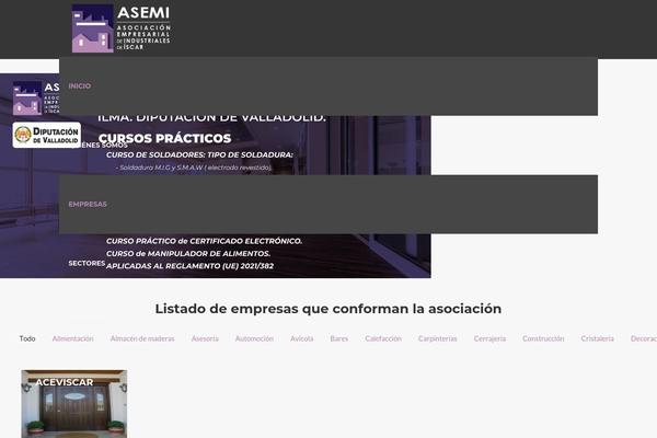 Impreza theme site design template sample