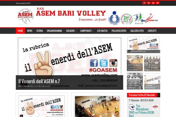 asemvolley.com site used WP FanZone