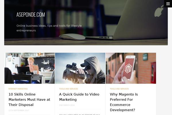 aseponde.com site used Ivytheme