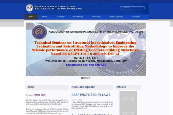 asep theme websites examples