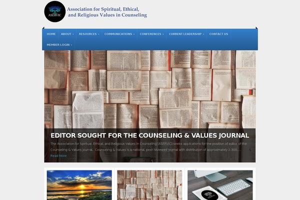 NonProfit theme site design template sample
