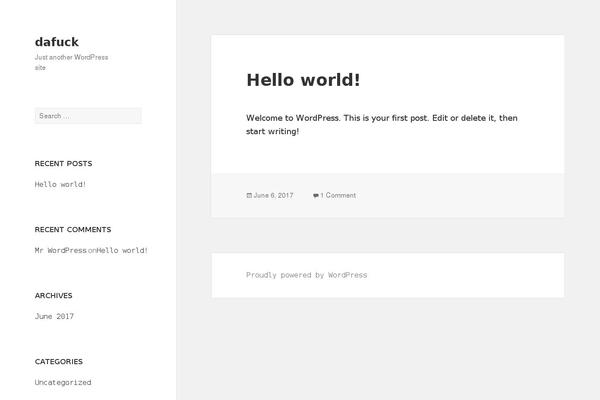 Qaro theme site design template sample