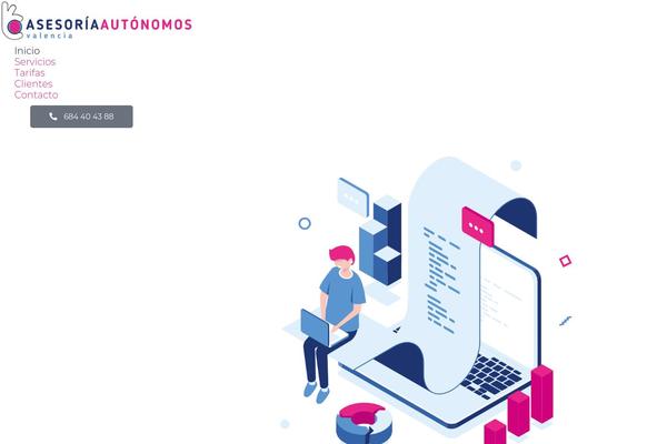 Site using Elementor plugin