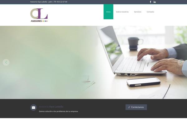 Sapphire theme site design template sample