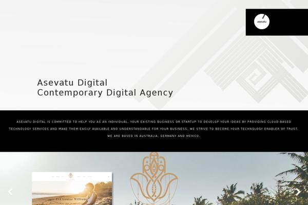The Ken theme site design template sample