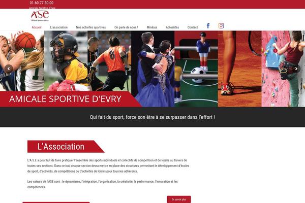 asevry.fr site used Ase