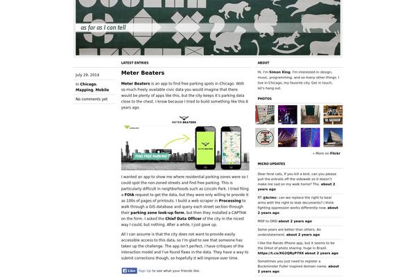 Modern Clix theme site design template sample