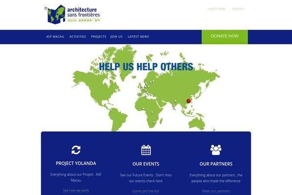 Advocator theme site design template sample