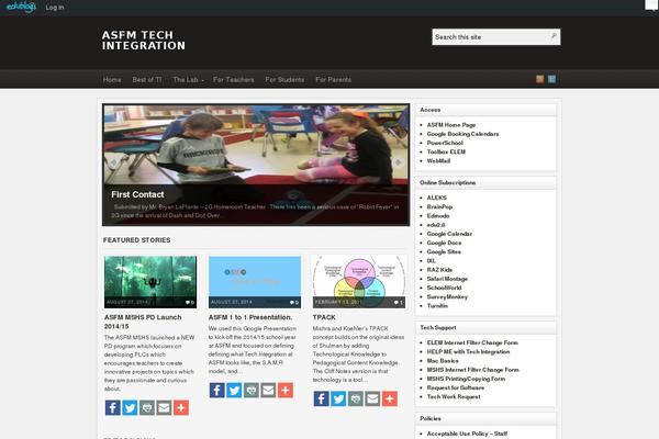 asfmtech.org site used Wp_tabloid5-v1.1