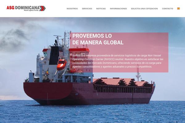 Logiscargo theme site design template sample