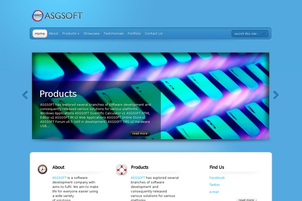 TheProfessional theme site design template sample